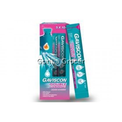 Gaviscon Double Action Liquid Sachet 10ml x 5's